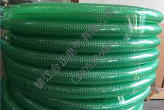 西藏绿色钢绕编制软管
